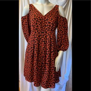 NWT- dropped shoulder dress